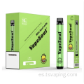 Vapesoul 5ml1500 bocanadas 600má con cigarrillo electrónico desechable del alma